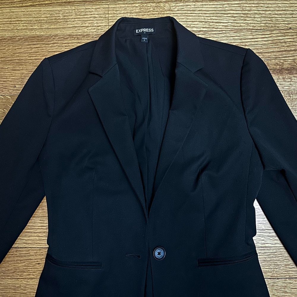 Express Women's Blazer, Black, Size 2